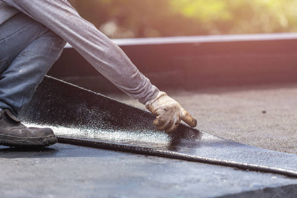 Professional Basement Waterproofing technician working in South Haven, IN